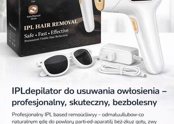 Depilator IPL do trwałego usuwania owłosienia – NOWY