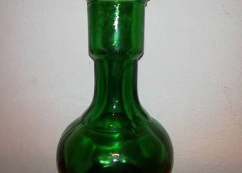 Stare przedwojenne szkło - Butelka-Wazonik