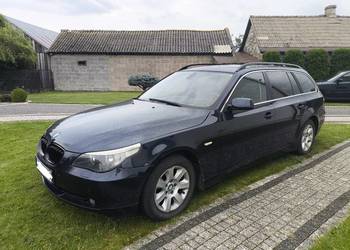 Bmw e60 e61 orientblau m57 całe na części sportsitze panorama automat 6hp