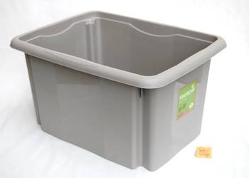 Skrzynka Keeeper Emil 15l pojemnik do przechowywania plastikowy szary