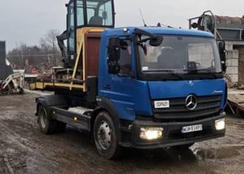 Mercedes Atego 1223 hakowiec Specjalny 4x2 Kontener  pomoc drogowa