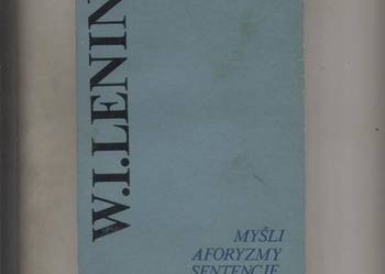 Myśli aforyzmy sentencje - Lenin