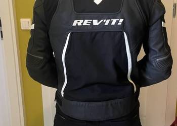 Kurtka motocyklowa skórzana Revit