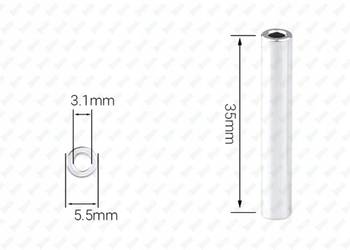 M3X35 DYSTANSOWA KOLUMNA ALUMINIOWA 3D DRUKARKA DYSTANS BEZ GWINTU V-SLOT