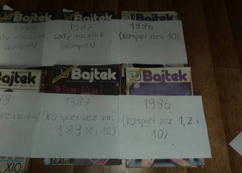 czasopisma Bajtek z lat 80-tych