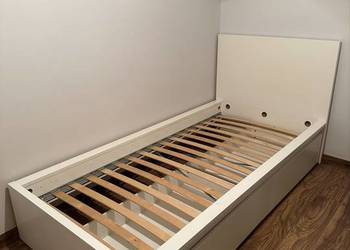 Łóżko Ikea Vihals pod materac 90x200 białe