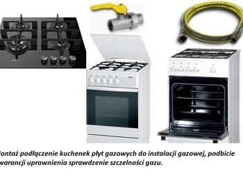 Podłączenie montaż płyt kuchenek gazowych Kraków 662 429 537