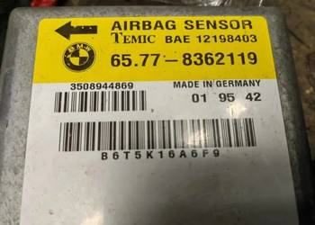 Moduł sensor airbag BMW e38