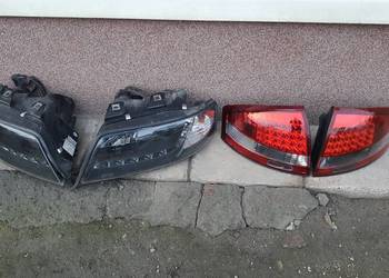 Lampy reflektory przednie + tylne przód tył LED Audi A6 C5