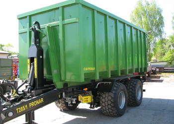 Przyczepa hakowa PRONAR T-285/1 do obsługi kontenerów w Rad-Masz Opoczno