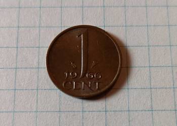 1 CENT 1966 ROK - HOLANDIA