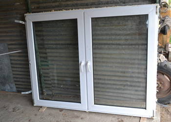okna pcv z demontażu 140x178     2szt