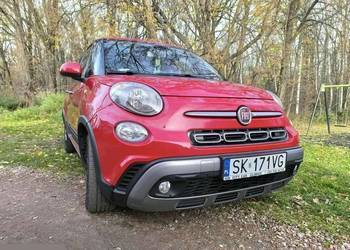 Fiat 500L 1.4 16V Cross 95KM 2021r bezwypadkowy, 1 właściciel, ASO