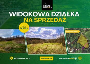 Świebodna| Działka budowlana|20 arów| WZ| widoki