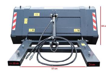 Łyżka hydrauliczna do widlaka 0.58 m3