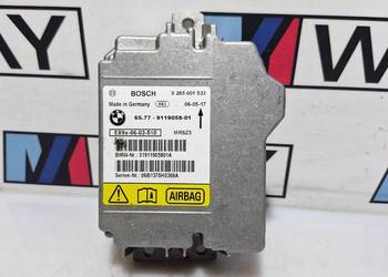 BMW E87 E90 E91 MODUŁ STEROWNIK SENSOR PODUSZEK AIRBAG 9119058