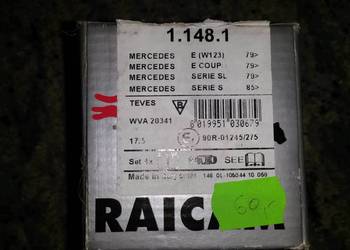 Klocki hamulcowe mercedes W 123 nowe
