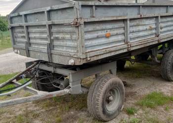 Przyczepa rolnicza d 47 wywrotka