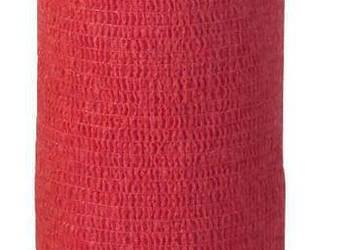 Bandaż do racic Vetlastic, czerwony 10 cm 1676KER