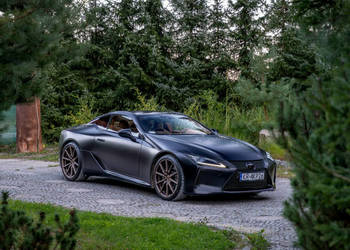 Lexus LC 500 / Concaver / Full Body PPF / 2 kpl kół / Salon Polska / Bezwy…
