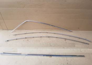 VW Phaeton listwa chrom uszczelka zgarniająca ramka szyby dr