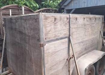 Przyczepa dwuosiowa z hamulcem najazdowym 1700kg