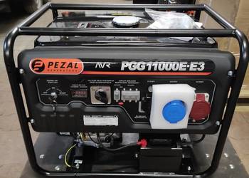 Agregat prądotwórczy Pezal PGG 11000 E-E3 8,5 KW mocy.,
