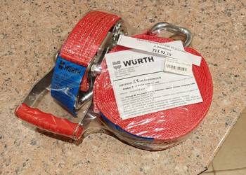 WÜRTH pas transportowy mocujący 10 m 50 mm 4T z grzechotką – NOWY