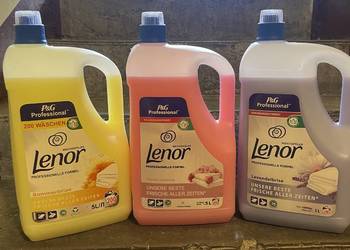 Plyn do plukania Lenor 5l trzy zapachy