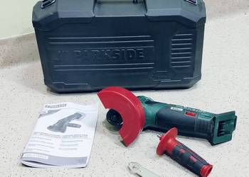 Akumulatorowa szlifierka kątowa Parkside PWSA 20-Li B3 TEAM