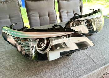 REFLEKTORY LAMPY BMW E60/E61 LCI Bi-LED (polift) – oryginał Hella lift