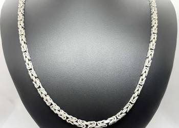 Srebrny Łańcuszek pr 925 58,80g (Długość 63 cm) Splot Królewski