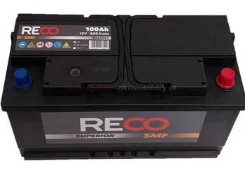 Akumulator RECO SMF 12V 100Ah 820A Radomsko ul.Krakowska 17