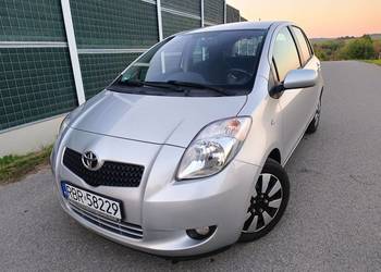 Toyota Yaris 1.3 benzyna 87ps 124tyś km 2008r. Bezwypadkowy z Niemiec