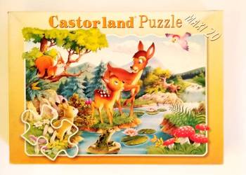 Castorland Puzzle Maxi 20. Bambi Puzzle 20 elementów