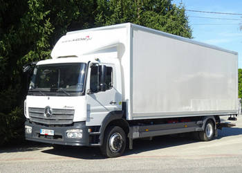 Mercedes Atego 1218 Euro 6 tylko 272 tys.km! kontener 18p winda Mercedes A…