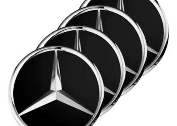 Mercedes Dekielek felgi kolpak zestaw 4 sztuki 74mm ORYGINAL Mercedes Dekielek felgi kolpak zestaw 4 sztuki 74mm ORYGINAL