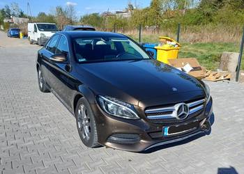 Mercedes w205 c180 benzyna brąz automat krajowy