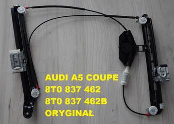 Audi A5 Coupe 2d 8T0837462B Podnośnik Szyby Przód Prawy 07-