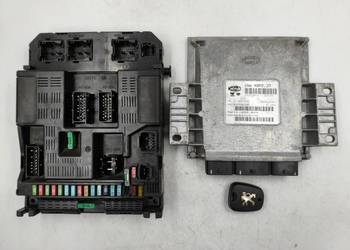 Sterownik Silnika Peugeot 307 2.0 16v RFN 9645125280 9642606280 Zestaw