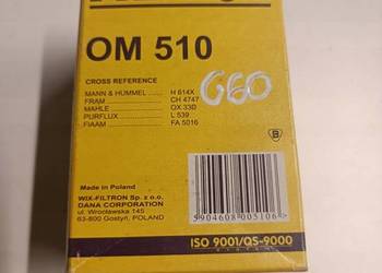 FILTR OLEJU Mercedes 123 190 W460 T1 T1/TN T2/L T2/LN1 _ OM510