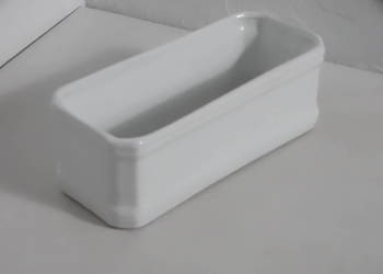 Elegancki biały pojemnik ceramiczny – Świecznik / Osłonka / Organizer