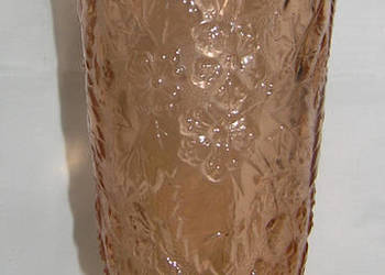 wazon vintage szkło pink 25 cm_AlD