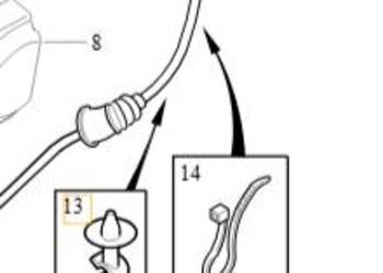 VOLVO V40 S40 C70 spinka przewod linka gazu 30611099 OE