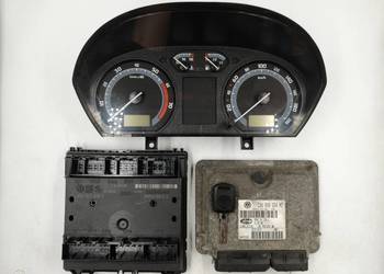 Sterownik Silnika Skoda Fabia I 1.4 16v BKY 036906034KE ZESTAW