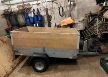 Niemiecka przyczepka samochodowa 750 kg STEMA