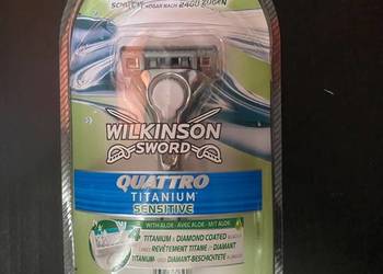 Maszynka do golenia WILKINSON QUATTRO Titanium + wkład