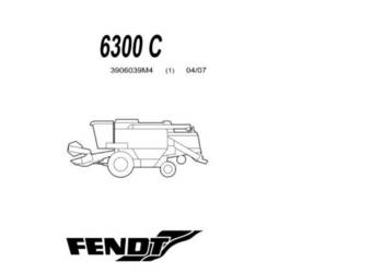 Fendt 6300C katalog czesci zamiennych PL