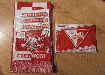 Zestaw dla kibica

- szalik + chusta