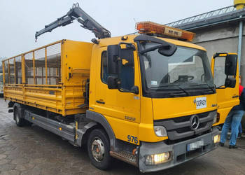 Mercedes Atego 1222L Wywrotka 3 Stronna + HDS Hiab Niski Przebieg! Salon P…
